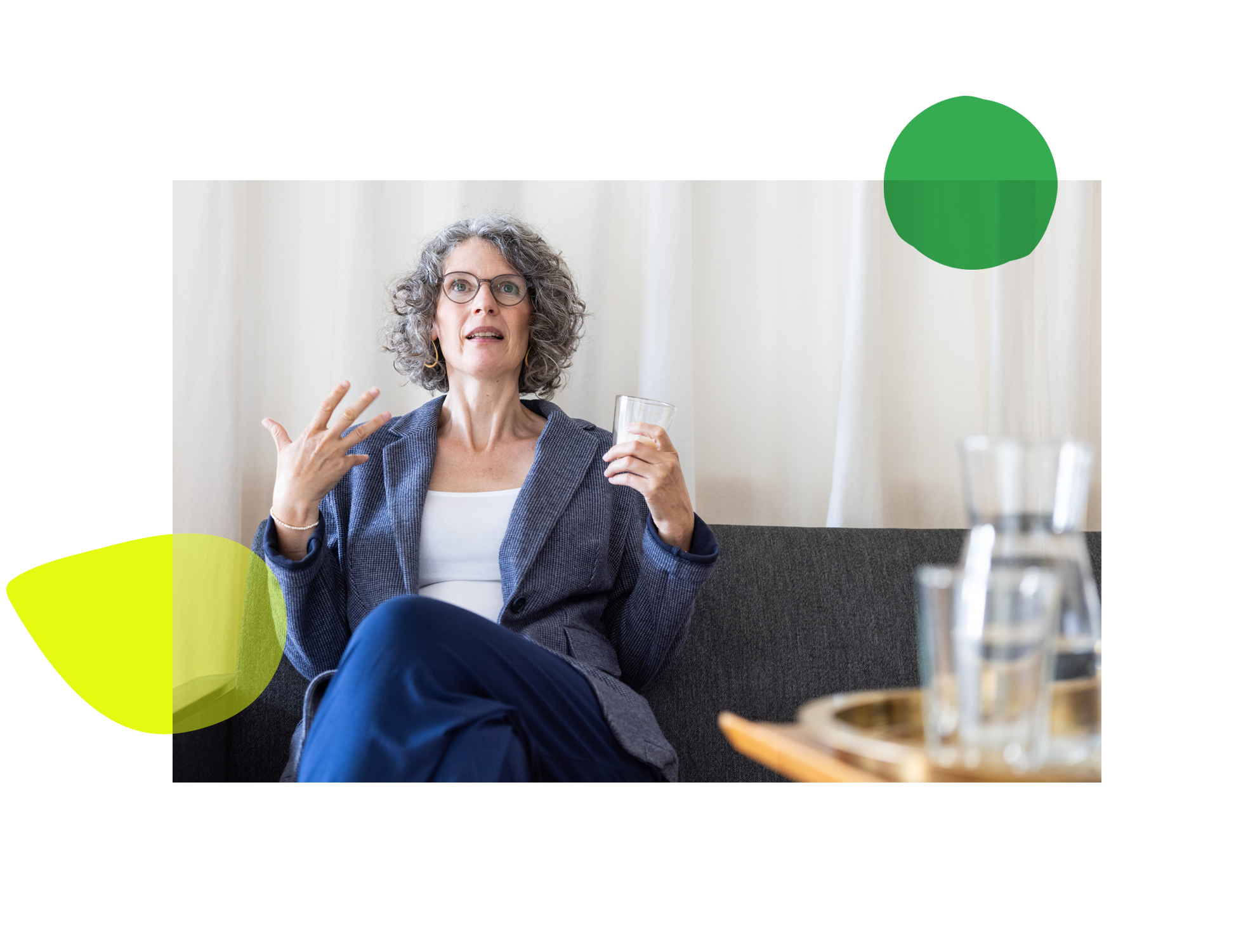 Friederike Holland im Gespräch